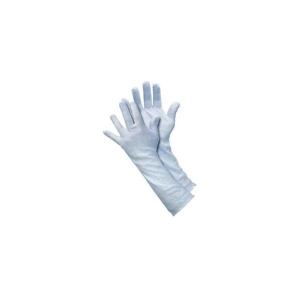 Mcr Safety Cotton Inspectors Gloves, Memphis Glove 8614C, White, Large, 12 Pairs/Dozen 8614C - main